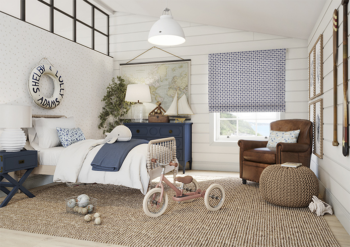 Whaley Great, Gingham Star Shore - Roman Blind - Image 6